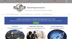 Desktop Screenshot of globalrepresentation.com